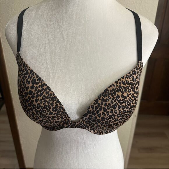Victoria's Secret Animal Print 36C Push Up Bra - Picture 3 of 9